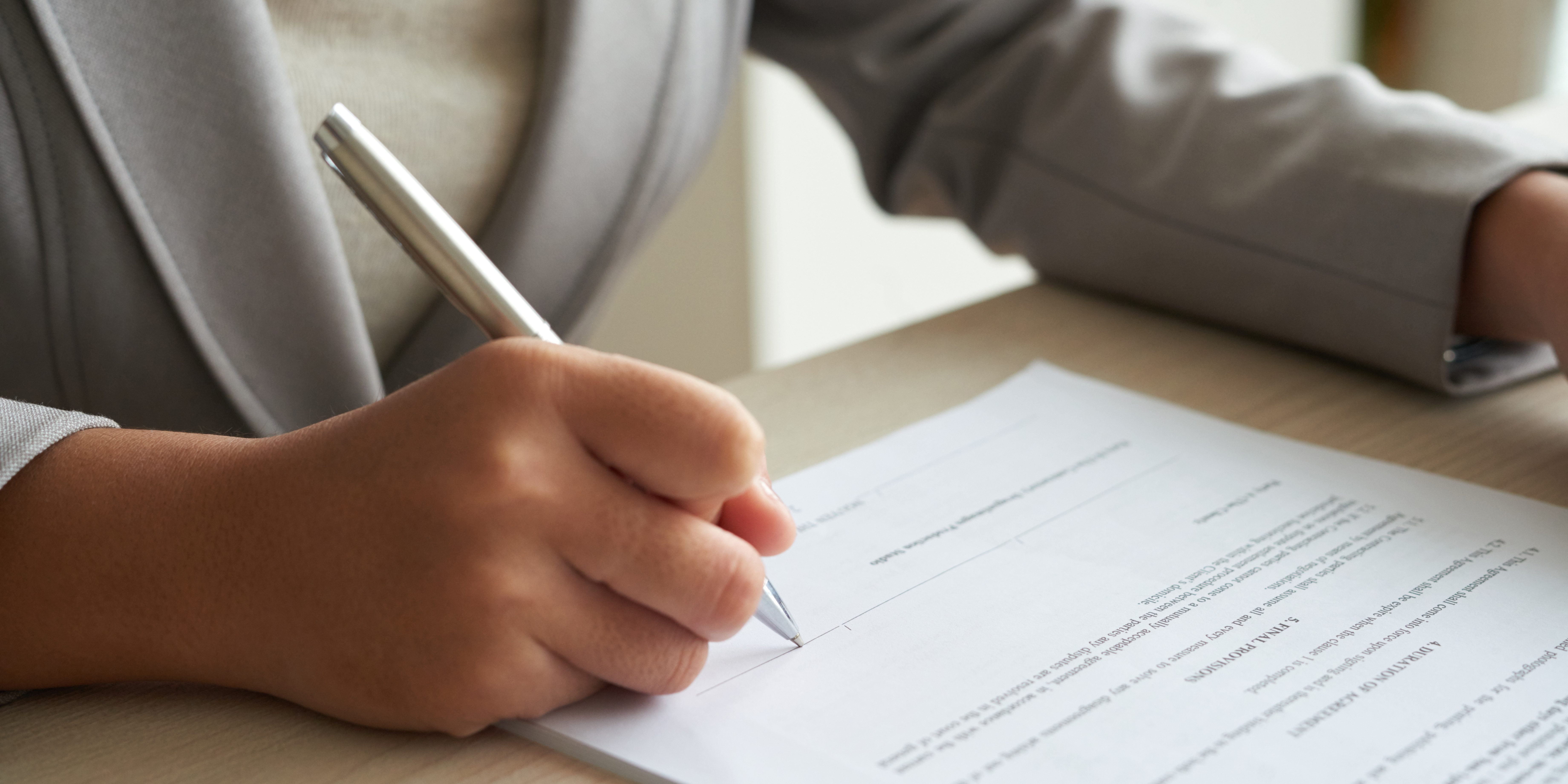 Checking agreement